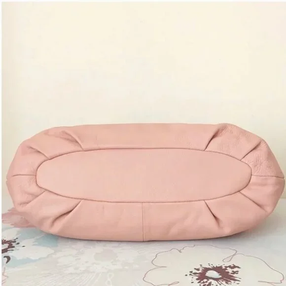 Maison Pourchet Powder Pink Buttery Soft Leather Bag Made in France Like New! 😍 - Picture 7 of 15